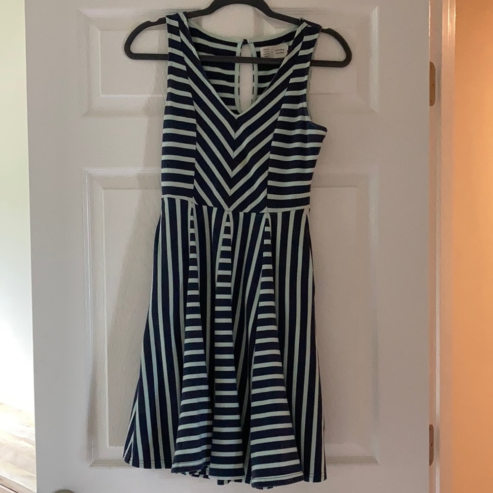 Anthropologie knit striped dress